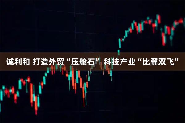 诚利和 打造外贸“压舱石” 科技产业“比翼双飞”