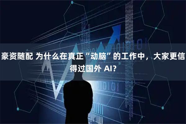 豪资随配 为什么在真正“动脑”的工作中，大家更信得过国外 AI？